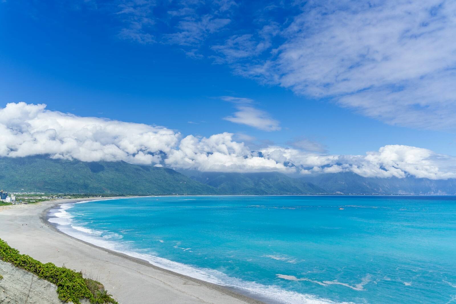 台湾の海岸線